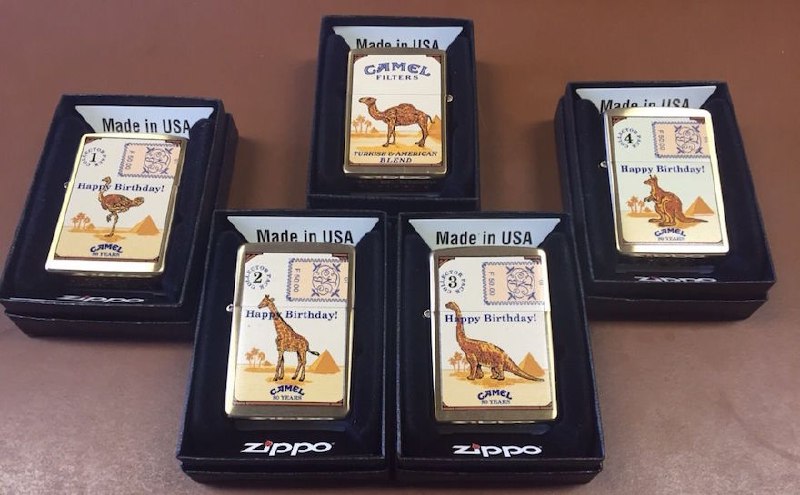 Юбилейный набор Zippo "Camel".