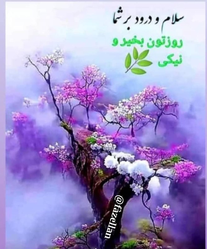 برخیز دوباره صبح زیبا آمد ...