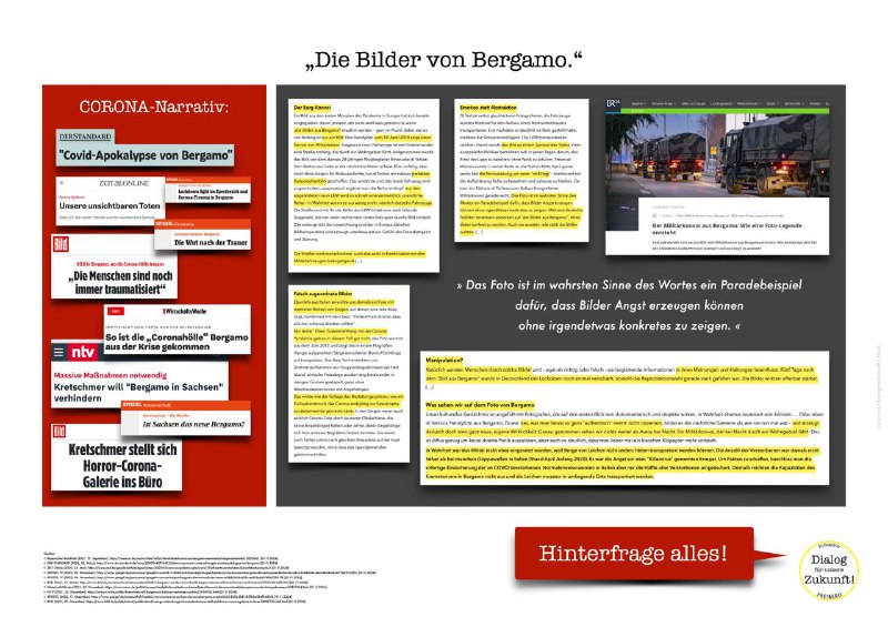 Auch das Narrativ der *"Bilder von …