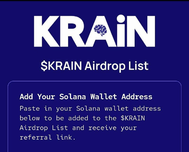 $KRAIN MemeCoin Airdrop ***🔥******🔥***