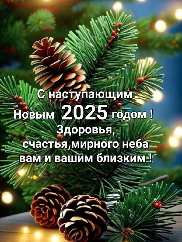 С наступающим Новым Годом!