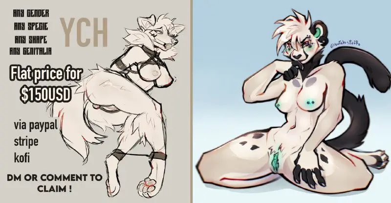 ***💕***FULLBODY YCH Collab with [@zokhan08](https://t.me/zokhan08)