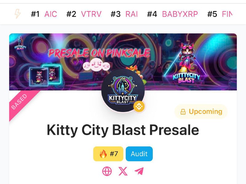 ***✅*** **KITTYCITY BLAST