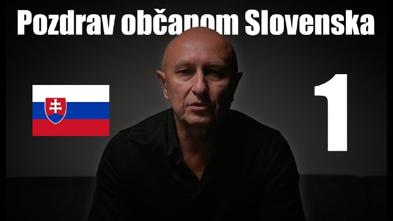 Pozdrav občanom Slovenska