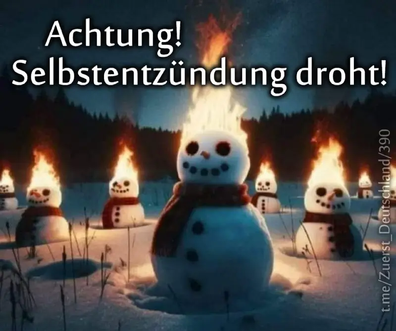 **Der** [**heißeste**](https://t.me/Zuerst_Deutschland2/56) **Schnee seit 215.000 Jahren**