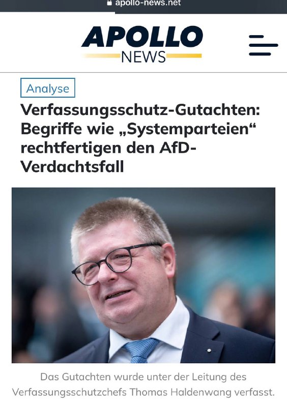 „Das Verfassungsschutz-Gutachten hinter der AfD-Hochstufung zum …