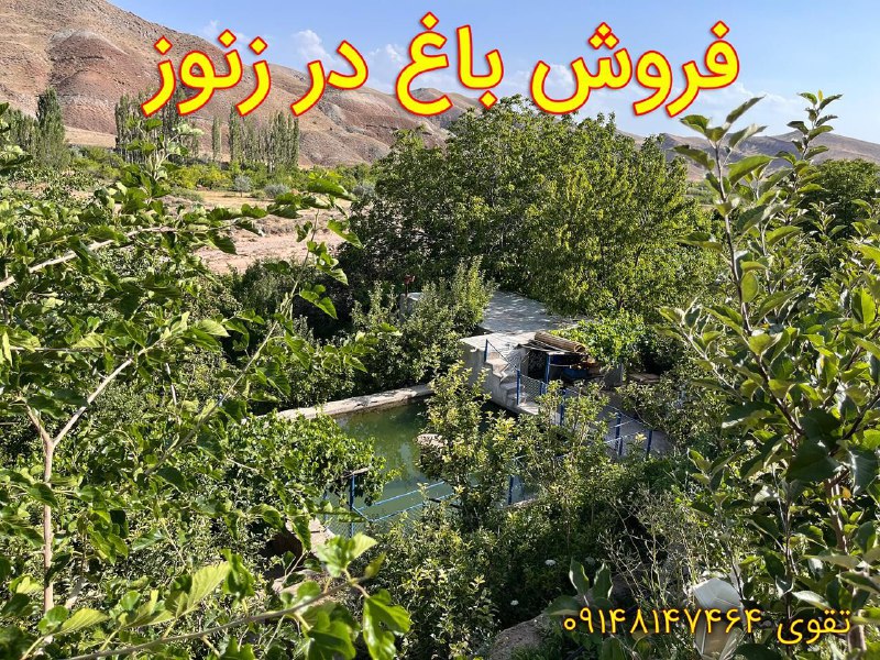 ***⭕️*** فروش باغ در زنوز