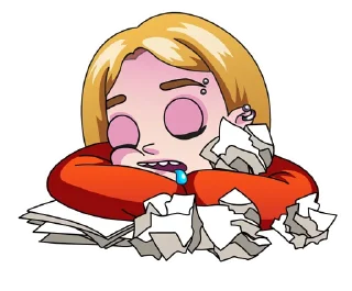 😴